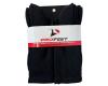 Pro Feet Training Crew 6 Pair Pack - Black